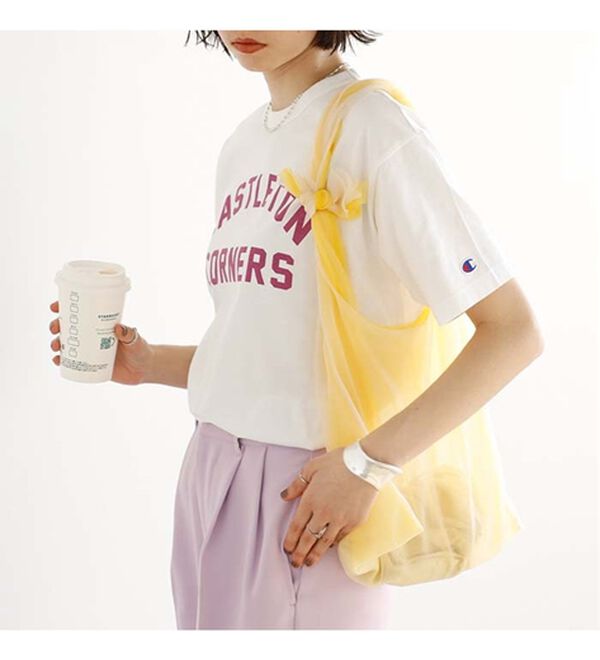 GeeRA（ジーラ）の「【ｃｈａｍｐｉｏｎ】ロゴＴシャツ（Tシャツ）」｜詳細画像