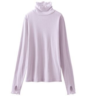 LAVIENNE（ラヴィエンヌ）の「【医師オススメ】素肌ベール　綿１００％ＵＶ対策インナー（肌着・インナーウェア）」｜ラベンダー