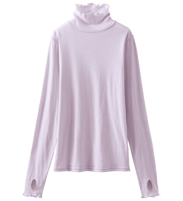 LAVIENNE（ラヴィエンヌ）の「【医師オススメ】素肌ベール　綿１００％ＵＶ対策インナー（肌着・インナーウェア）」｜ラベンダー