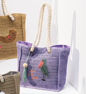 ルフラン（ルフラン）の「【２点セット】＜ハイマイズー＞ライトバッグ（トートバッグ）」｜ハシビロコウ