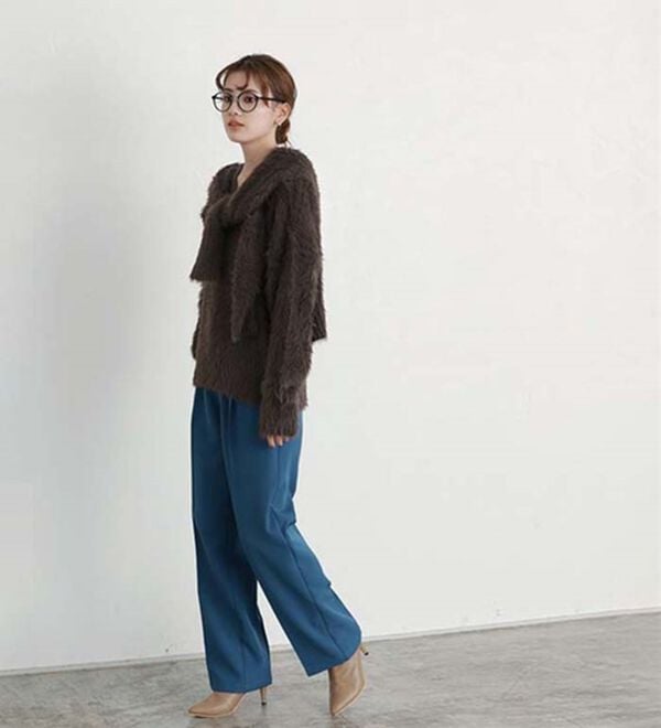 Pierrot（ピエロ）の「シャギーニットカーディガン（ニットカーディガン）」｜詳細画像