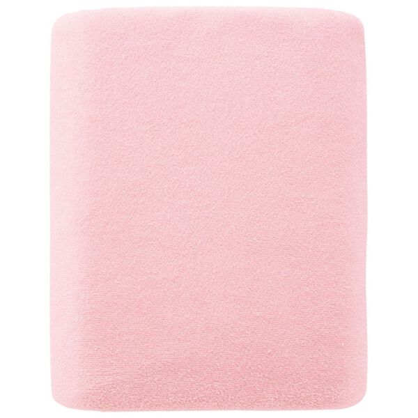 「三方開き敷ふとんカバー２枚組（掛布団カバー）」｜タオル地ピンク