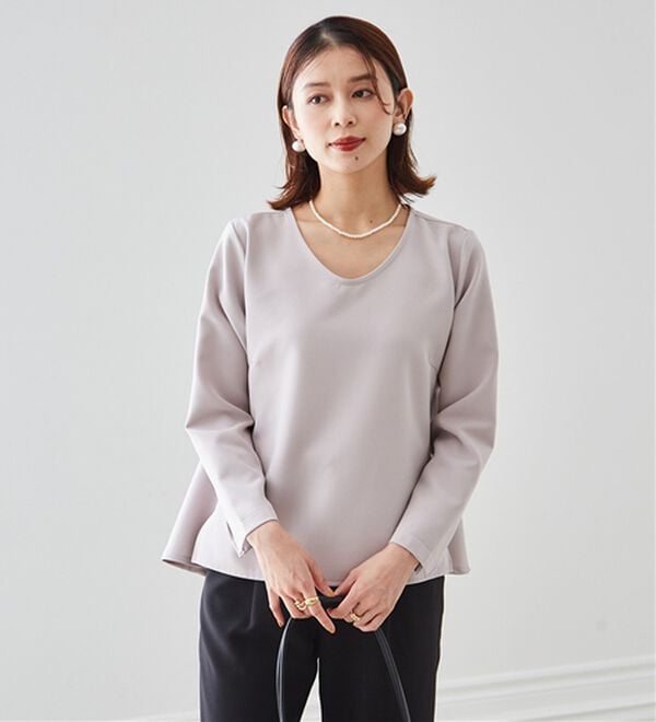 RANAN（ラナン）の「【選べるデザイン】楽してきれい見え！セットアップ（ブラウススーツ）」｜詳細画像