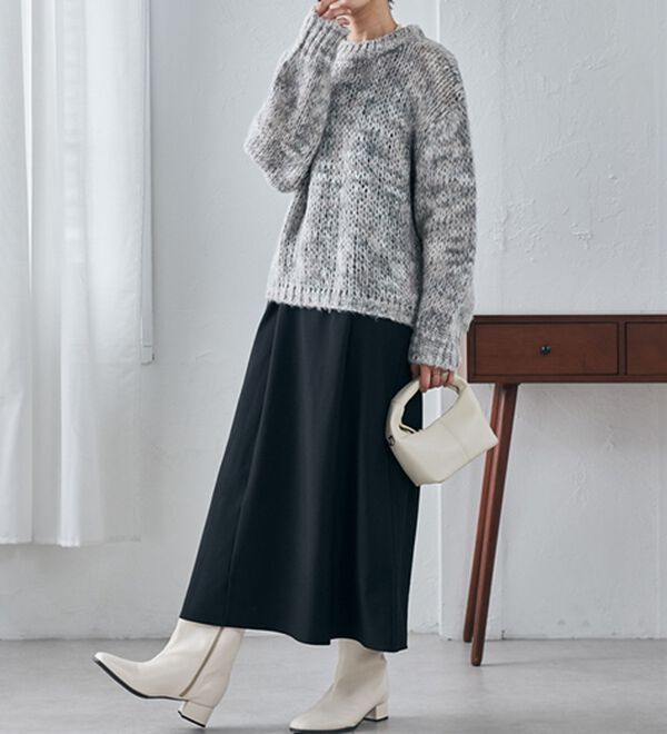 RANAN（ラナン）の「ミックスカラーシャギーニット（ニット・セーター）」｜詳細画像