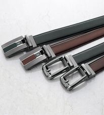 「＜ヒロココシノ＞ダブルの技でスゴ楽ベルト（メンズベルト）」