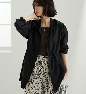 BELLUNA（ベルーナ）の「はっ水加工ドロスト使い軽量パーカー（その他ジャケット）」｜黒