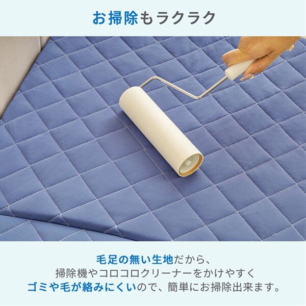 iellio（イエリオ）の「もちもち冷感・高反発洗えるソファパッド＜クッション・長座布団・ごろ寝マット・接触冷感・防ダニ・滑りにくい加工＞（ソファパッド）」｜詳細画像