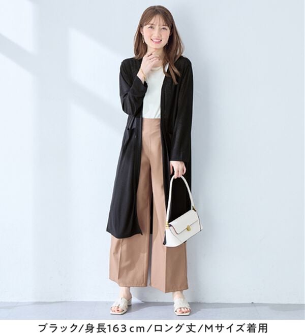 「【選べる丈】さらっと軽いサマーカーディガン（その他カーディガン）」｜詳細画像