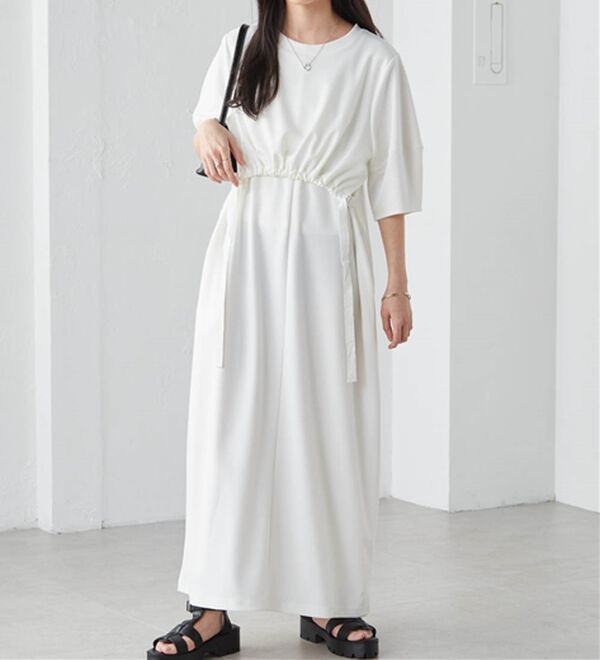 RANAN（ラナン）の「ギャザーレイヤードワンピース（その他ワンピース）」｜詳細画像