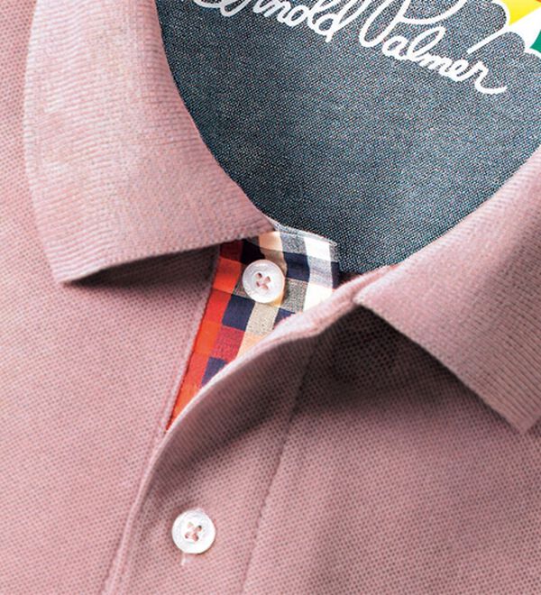 「【３枚組】＜アーノルド　パーマー＞ワンポイント刺しゅう鹿の子ポロシャツ３枚組（長袖・半袖）（メンズカットソー）」｜詳細画像