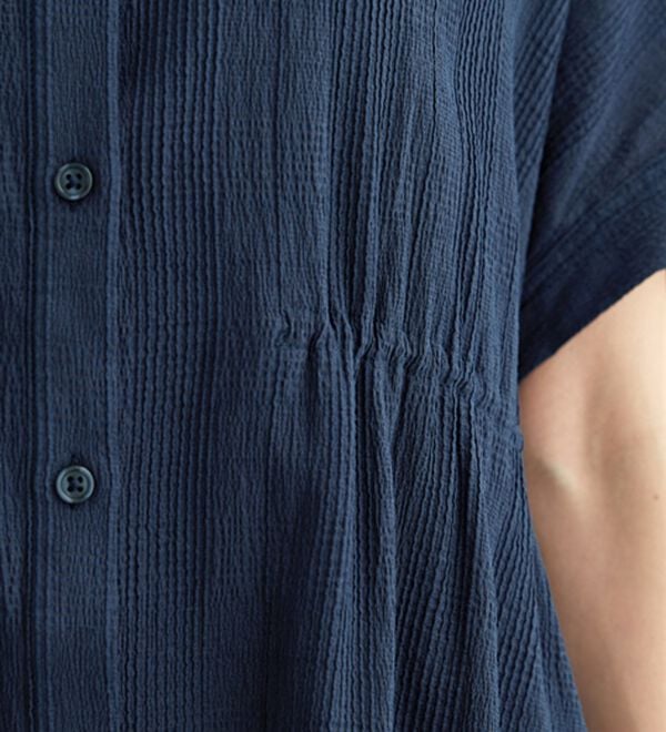 BELLUNA（ベルーナ）の「シアージャカード素材ペプラムチュニック（チュニック）」｜詳細画像