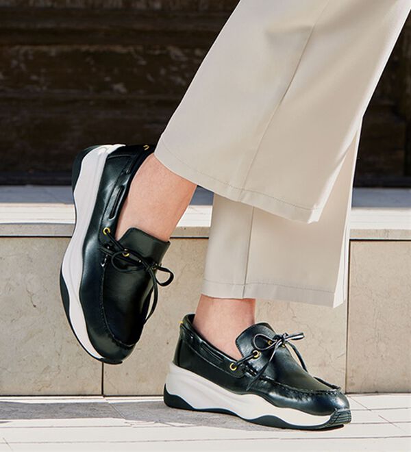 ルフラン（ルフラン）の「リボン付スニーカーローファー（ローファー）」｜詳細画像