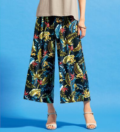 BELLUNA（ベルーナ）の「ヒンヤリ冷感イージーガウチョパンツ（ワイドパンツ・ガウチョ）」