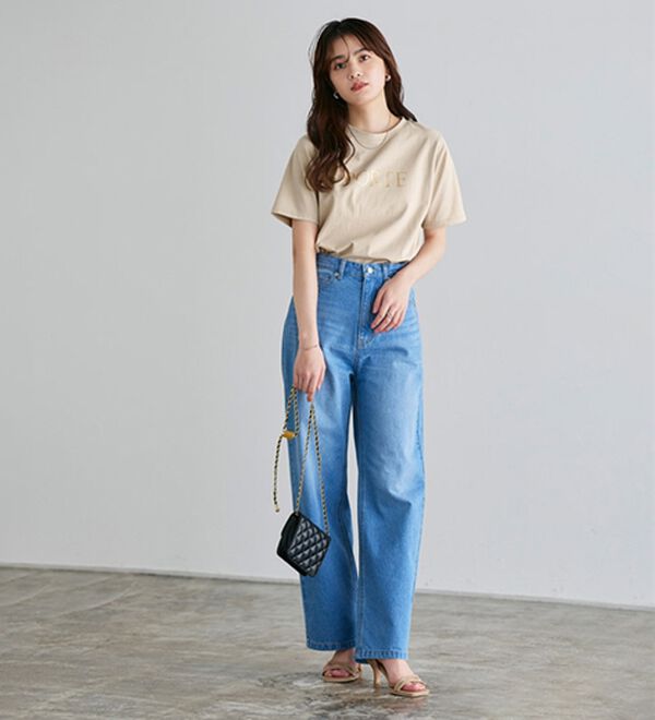 Pierrot（ピエロ）の「【イージーケア】選べるロゴＴシャツ（Tシャツ）」｜詳細画像