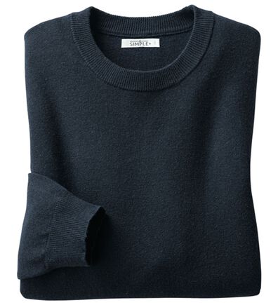 「＜シンプル＆プラス＞毎日着たいシンプルニット（メンズニット・セーター）」