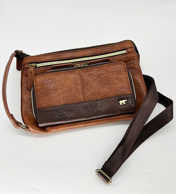 「＜ゴールデンベア＞多機能で便利なコンパクトショルダー（メンズショルダーバッグ）」｜詳細画像