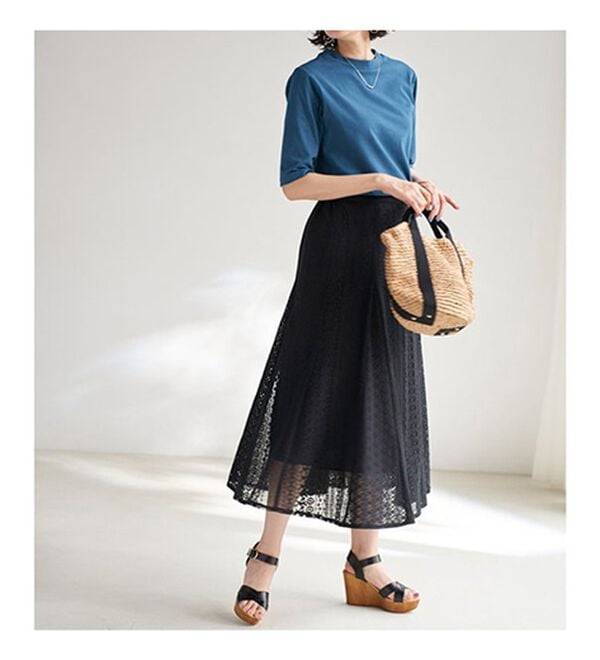 BELLUNA（ベルーナ）の「綿１００％抗菌防臭汗ジミ対策プルオーバー（カットソー）」｜詳細画像