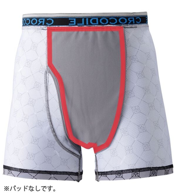 「【４枚組】＜クロコダイル＞革新設計！爽快ボクサーパンツ（メンズボクサーパンツ）」｜詳細画像