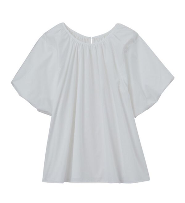 GeeRA（ジーラ）の「パフスリーブギャザーブラウス（ブラウス）」｜詳細画像