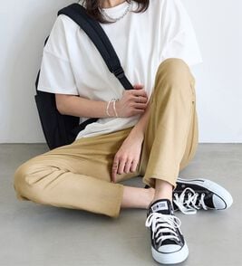 BELLUNA（ベルーナ）の「ゆるっとラクちん！万能パンツ（テーパードパンツ）」