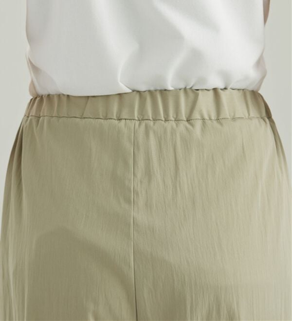 BELLUNA（ベルーナ）の「ビンテージ調タックワイドパンツ（ワイドパンツ・ガウチョ）」｜詳細画像