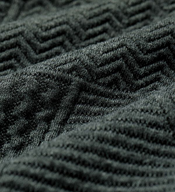 「紳士の格調デザイン　ハーフジップトレーナー（メンズシャツ）」｜詳細画像