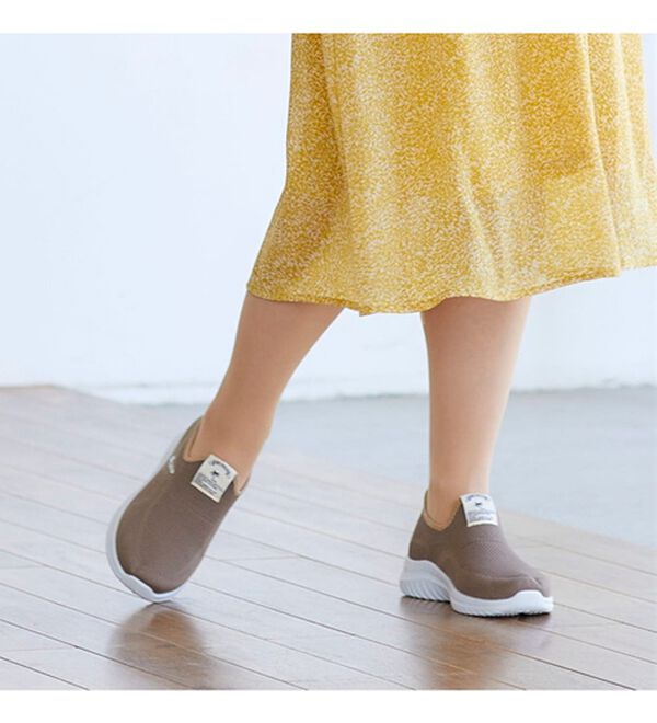 BELLUNA（ベルーナ）の「＜ＰＩＫＯ＞ニット使い軽量シューズ（スニーカー）」｜詳細画像