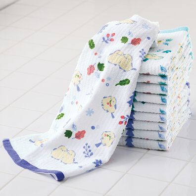 「かわいいお買得フェイスタオル１０枚組（タオル）」
