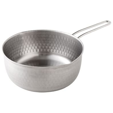 「シンプルで使いやすいゆきひら鍋（調理器具）」