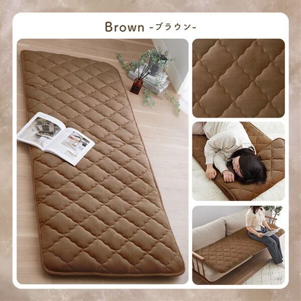 iellio（イエリオ）の「収納簡単とろけるマイクロ素材抗菌防臭極厚ごろ寝マット（敷布団）」｜詳細画像