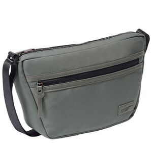 「＜ヒロコ・コシノ・オム・ベーシック＞超軽量ソフトタッチショルダー（メンズショルダーバッグ）」｜グレー