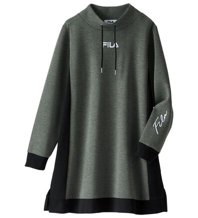 BELLUNA（ベルーナ）の「＜ＦＩＬＡ＞配色切替チュニックワンピース（チュニックワンピース）」