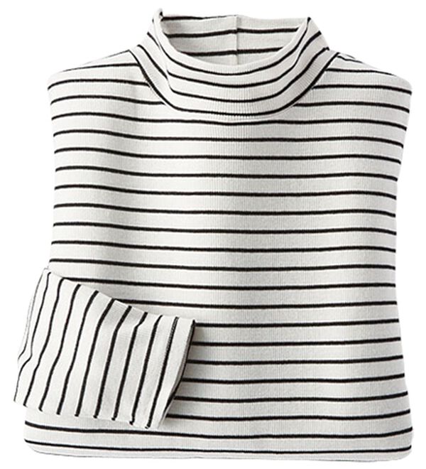 BELLUNA（ベルーナ）の「綿混リブハイネックプルオーバー（カットソー）」｜詳細画像