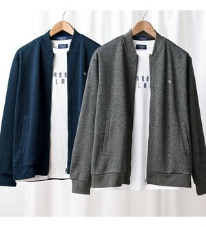 「＜アーノルドパーマー＞コーデ済でサマになるニットアンサンブル（メンズシャツ）」｜詳細画像