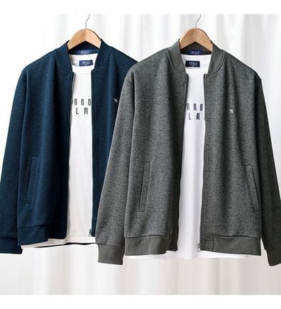 「＜アーノルドパーマー＞コーデ済でサマになるニットアンサンブル（メンズシャツ）」