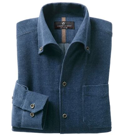 「＜コムルヴァン・オム＞メランジコーデュロイ柔らかシャツ（メンズシャツ）」