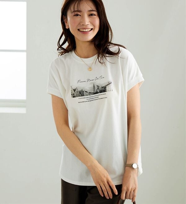 BELLUNA（ベルーナ）の「サラリ綿混！ゆったりドルマンプルオーバー（カットソー）」｜詳細画像