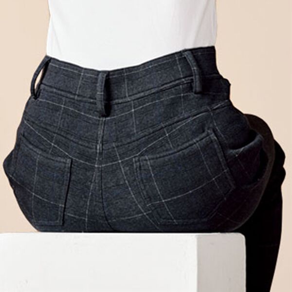 BELLUNA（ベルーナ）の「ポカポカすっきり！あったか裏ファーパンツ（フルレングスパンツ）」｜詳細画像