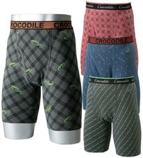 「【４枚組】＜クロコダイル＞革新設計！瞬温（Ｒ）ボクサーパンツ（メンズ尿シミパンツ）」