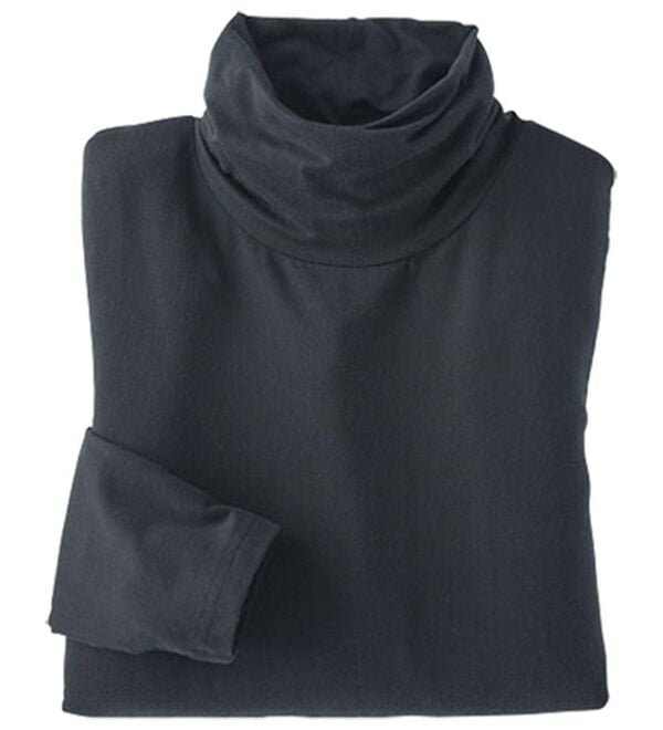 BELLUNA（ベルーナ）の「なめらかテンセル（ＴＭ）繊維ストレッチプルオーバー（カットソー）」｜黒