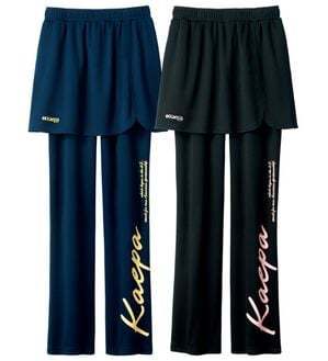 ルフラン（ルフラン）の「【２本組】＜ｋａｅｐａ＞スカート付ジャージパンツ（その他パンツ）」｜詳細画像