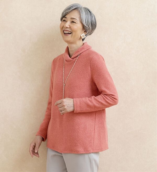 ルフラン（ルフラン）の「【３色組】＜ＡＥＲＯＭＯＲＥ＞衿付きプルオーバー（カットソー）」｜詳細画像