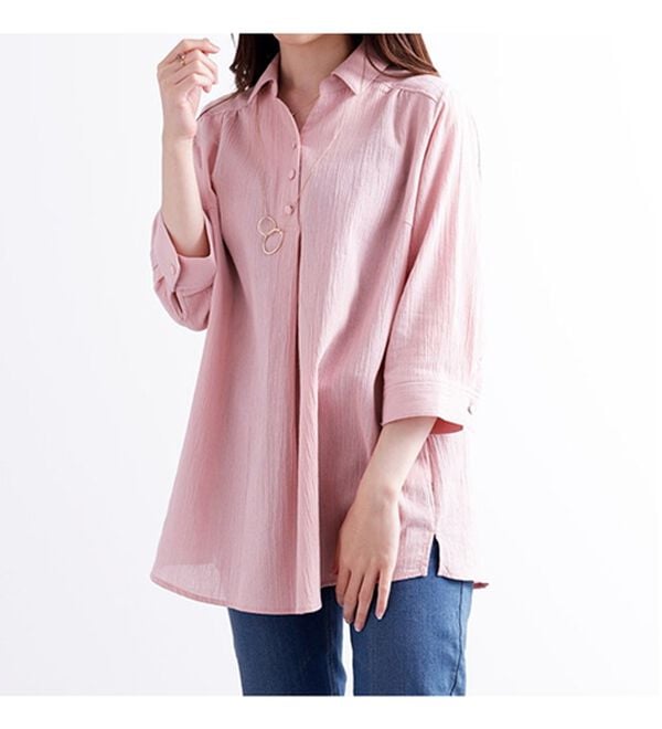 ルフラン（ルフラン）の「さらっと涼やかブラウス（ブラウス）」｜詳細画像