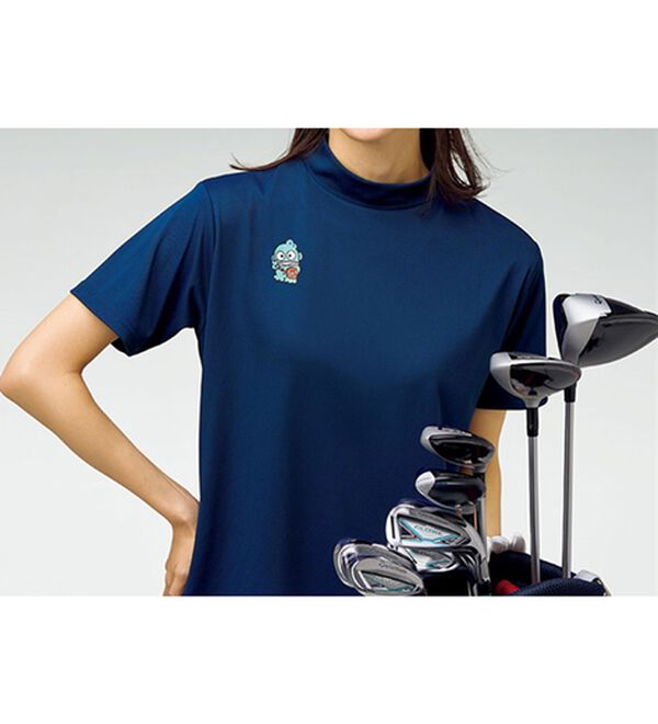 BELLUNA（ベルーナ）の「【UNDOVE】＜ハンギョドン＞モックネックプルオーバー（カットソー）」｜ネイビー