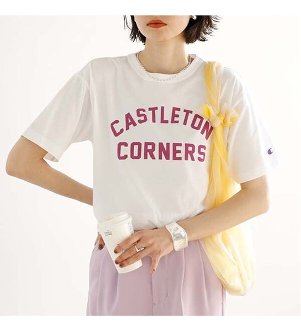 GeeRA（ジーラ）の「【ｃｈａｍｐｉｏｎ】ロゴＴシャツ（Tシャツ）」｜詳細画像