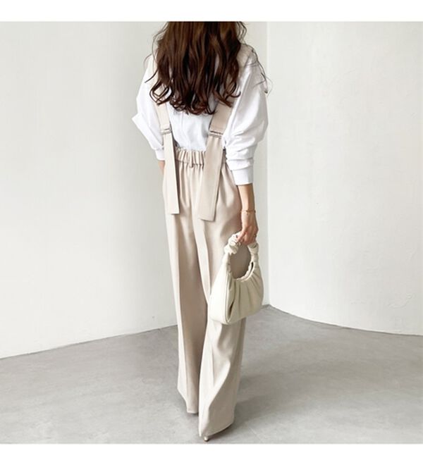 GeeRA（ジーラ）の「バックデザインサロペット（オールインワン）」｜詳細画像