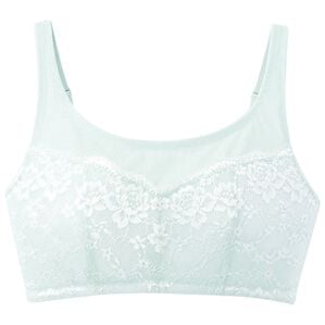 LAVIENNE（ラヴィエンヌ）の「グラマーさんのスマート見えブラ（ブラジャー）」｜グレイッシュミント