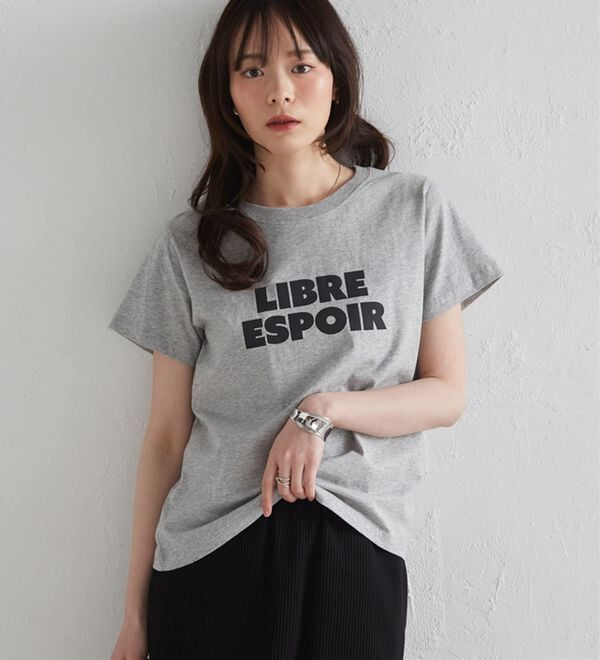 RANAN（ラナン）の「【汗シミ防止】ロゴプリントT（Tシャツ）」｜詳細画像