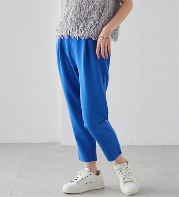 RANAN（ラナン）の「美脚シルエットクロップドパンツ（フルレングスパンツ）」｜詳細画像