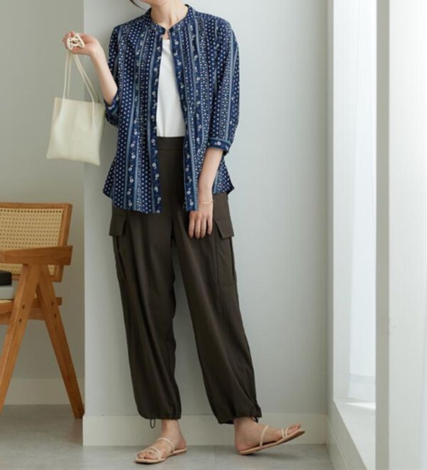 BELLUNA（ベルーナ）の「綿１００％ピンタックデザインブラウス（ブラウス）」｜詳細画像